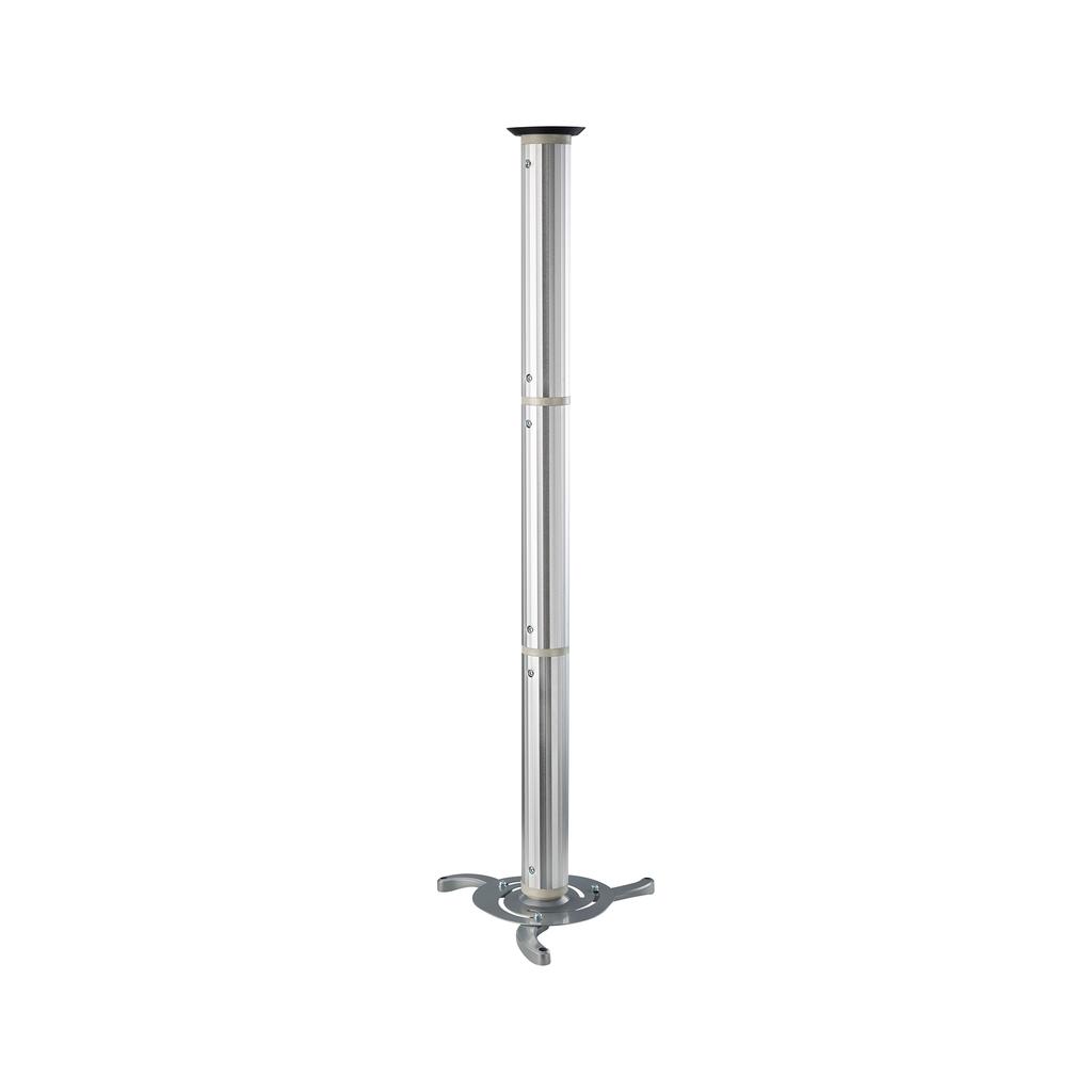 Aluminum projector ceiling mount, adjustable 360°, cable storage