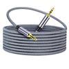 Aux-Kabel 30M, 3,5-mm-Aux-Kabel - Nylon-Geflochtenes Audiokabel 3,5-mm-Stecker auf Stecker AUX-Kabel Kompatibel mit Auto, Kopfhörern, iPods
