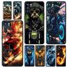 Motorcycle Phone Case For Oppo A17 A31 A54 A57 A78 A79 A98 Find X5 X6 Reno 6 7 8 10 11 12 13 F Pro 5G Soft TPU Cover Fundas Bags