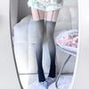 Breathable Gradient Color Silk Stockings Elastic Suspender Stockings Garter Stockings  Lolita