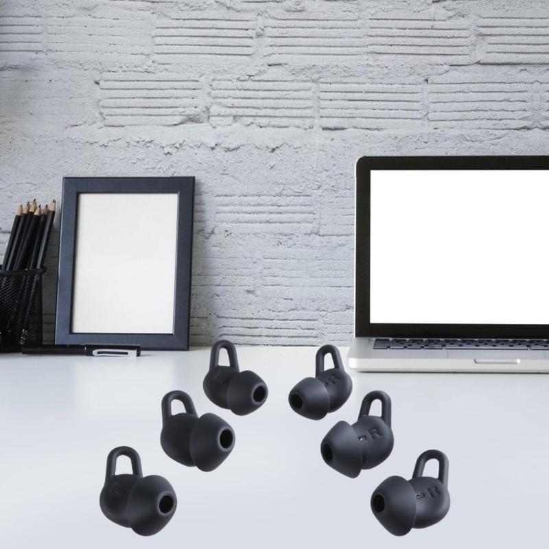 1 Set Set Vârfuri Silicon pentru Urechi pentru Căști Wireless Freelace pro2 Vârfuri Confortabil S/M/L/XL Mărime Inclusă