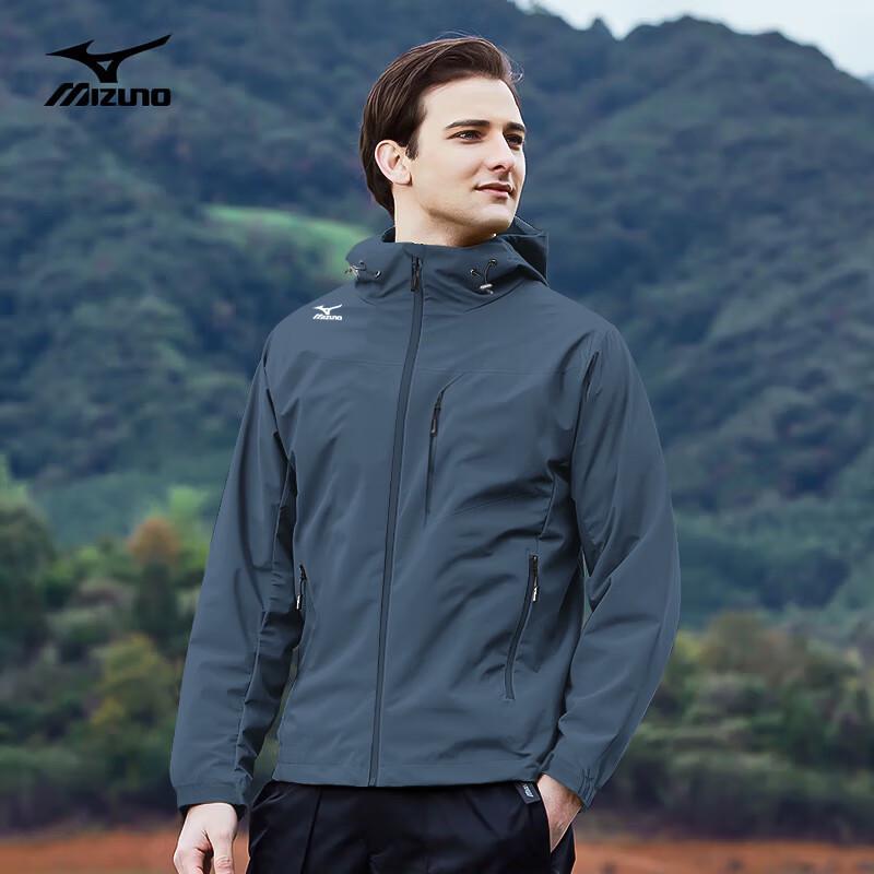 

Чоловіча вулична вітровка Mizuno з капюшоном 3XL