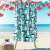 Playful Penguins Frolic Joyfully Print Beach Towel, Quick Drying, Suitable for Travel, Outdoor Sports, Jogging, the Beach and Swimming, Gift