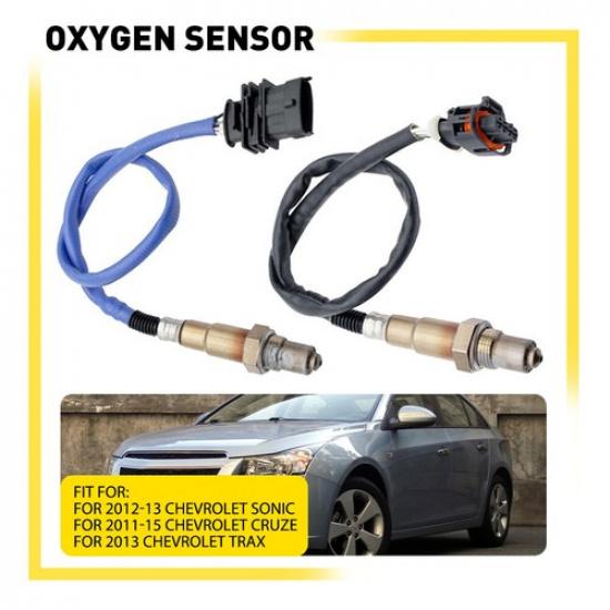 2Pcs Oxygen O2 02 Sensor Upstream& Downstream For 2011-2015 Chevrolet Cruze 14L