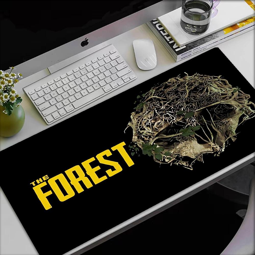 The Forest Theme Mouse Pad, Non Slip Rubber Base, Multifunctional Office & Home Decor, Perfect for Workspace Personalization.