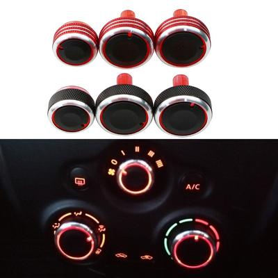 Carro AC Aquecedor Clima Controle Botão Painel AC Botões Ar-condicionado Botões Para Nissan New Sunny March Latio Almera Versa N17 K13 E12