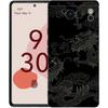 Phone Case For Google Pixel 8 7 6 Pro 8A 7A 6A TPU Shell Soft Silicone Shockproof Black Cover Illusory Color Chinese Dragon
