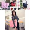 Stylish Corduroy Tote Bag For Women 2024 New Trendy Large Capacity Shoulder Bag
