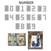 Number And Letter Cake Mold Set Stainless Steel Alphanumeric Cake Pan Refrigerator Safe Baker Essentials