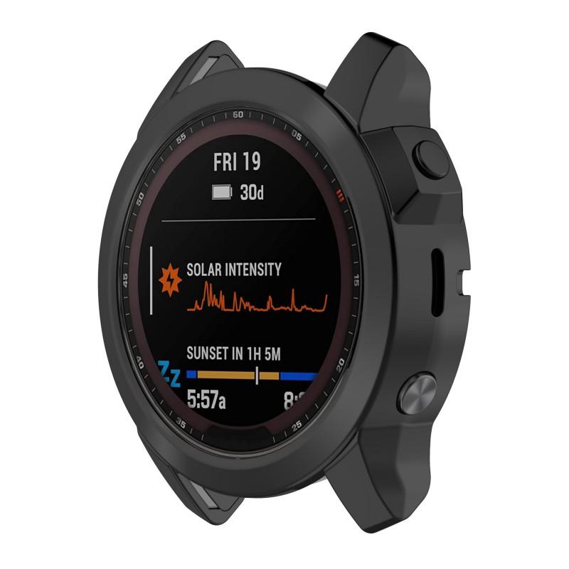 Galvanisierte TPU-Hülle für Garmin Tactix7 Abdeckung Smartwatch-Armband Hohlabdeckung Stoßfänger Für Garmin Enduro2 Schutzhülle Zubehör
