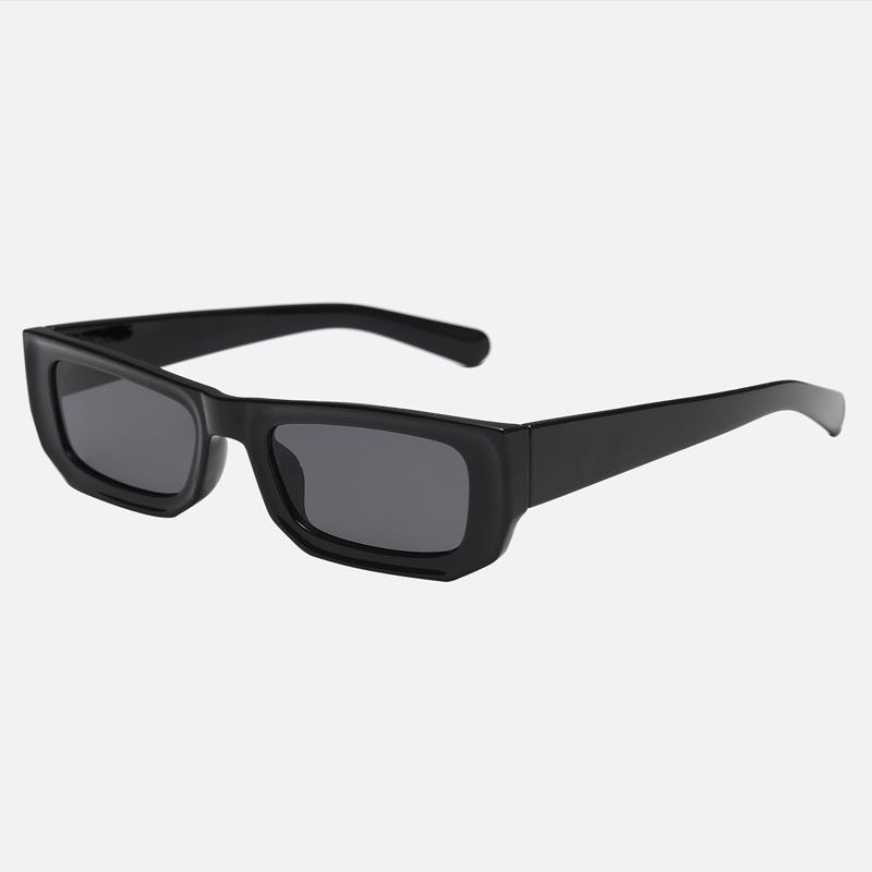 

Vintage Small Frame Square Sunglasses New Women Brand Designer Sun Glasses Female Retro Fashion Gradient Black Oculos De Sol show as picture