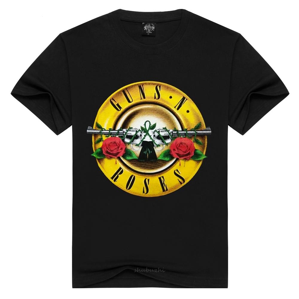 Guns N' Roses Men/Women T Shirt Fashion Guns N Roses Tshirts Summer Tops Tees GnR Rock T-shirt Men Loose T-shirts Plus Size