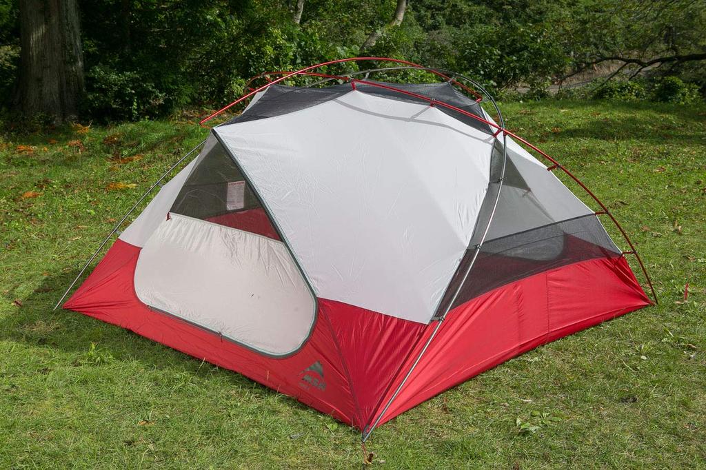 MSR Outdoor Backpacking Tent with Ground Sheet Lightweight Japanese 37313 (Footprint) Elixir-4 (4 Person) [Official Product]
