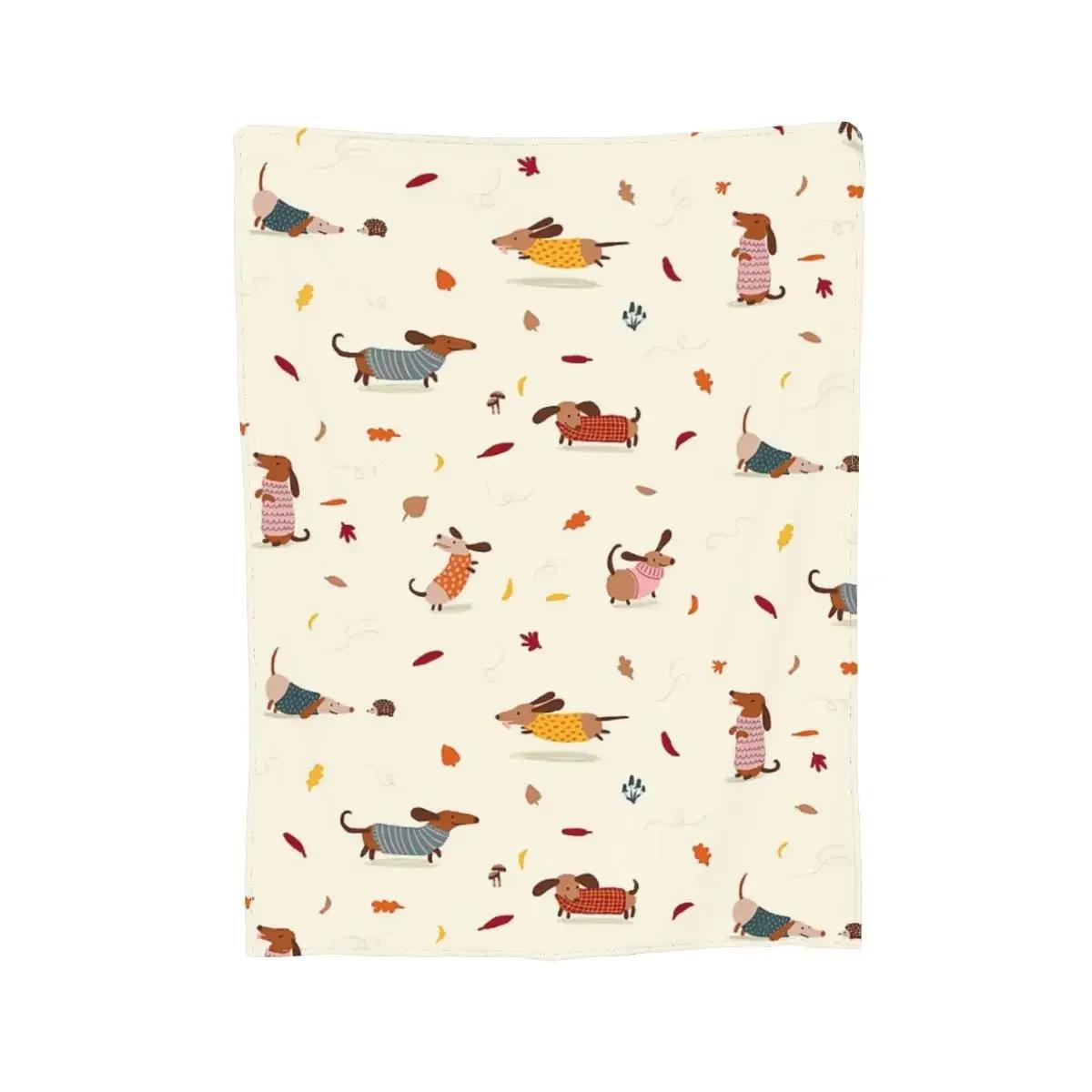 

Одеяло для собаки таксы Мягкое Теплое Фланелевое Одеяло-накидка Покрывало для Кровати Гостиной Пикника Путешествий Дома Дивана# 75X95CM серый