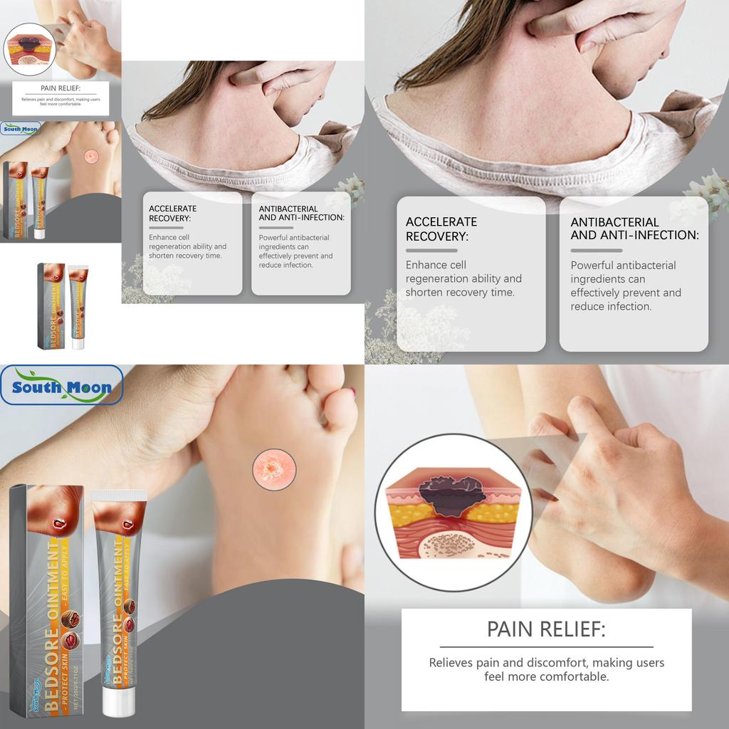 South Moon Skin Care Cream Rich Moisturizing Balm For Dry Rough Skin Gentle Treatment