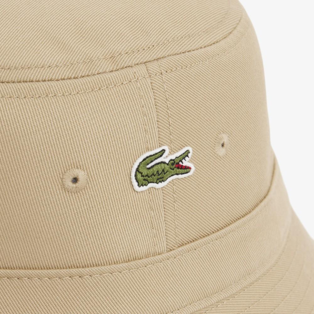 Lacoste Unisex Organic Cotton Twill Bucket Hat RK5004-56G02S