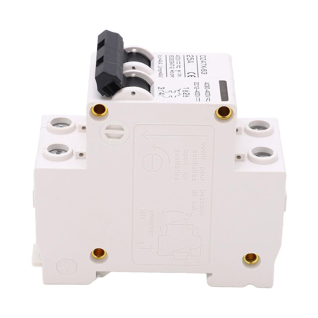 AC DC Miniature Circuit Breaker 2P 25A 400V DIN Rail Mount for Solar PV System DZ47X 63