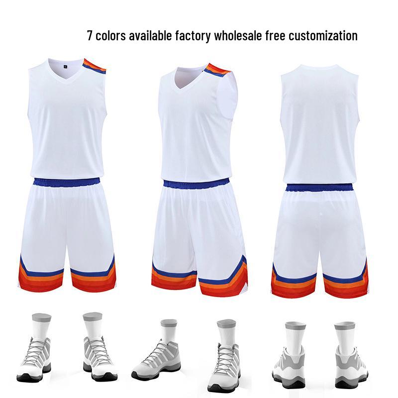 Summer Cross-Border Basketball Uniform: Adult & Children Training Vest Jersey