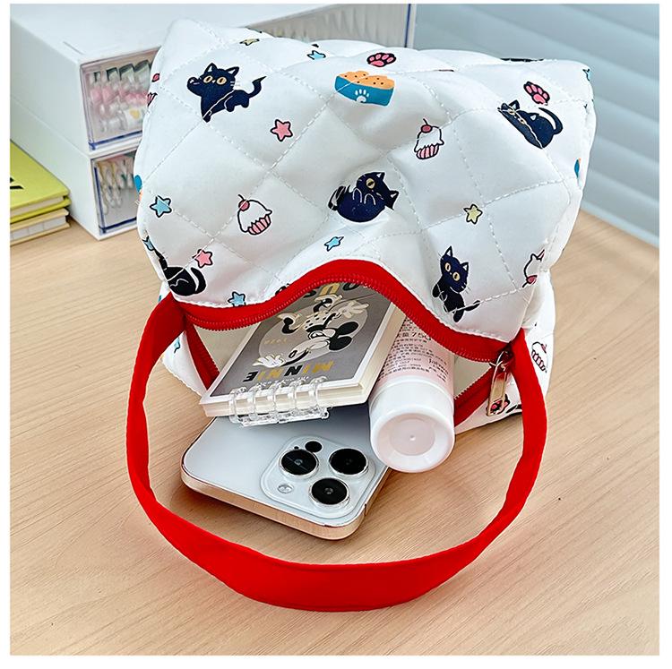 Japanisches Graffiti Niedliche Große Kapazität Make-up Tasche & Federmäppchen für Frauen - Tragbare Reise Waschtasche