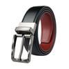 Double-Sided Use Men'S Belt Rotatable Pin Buckle Cowhide Belt Young People Versatile Belt Men'S