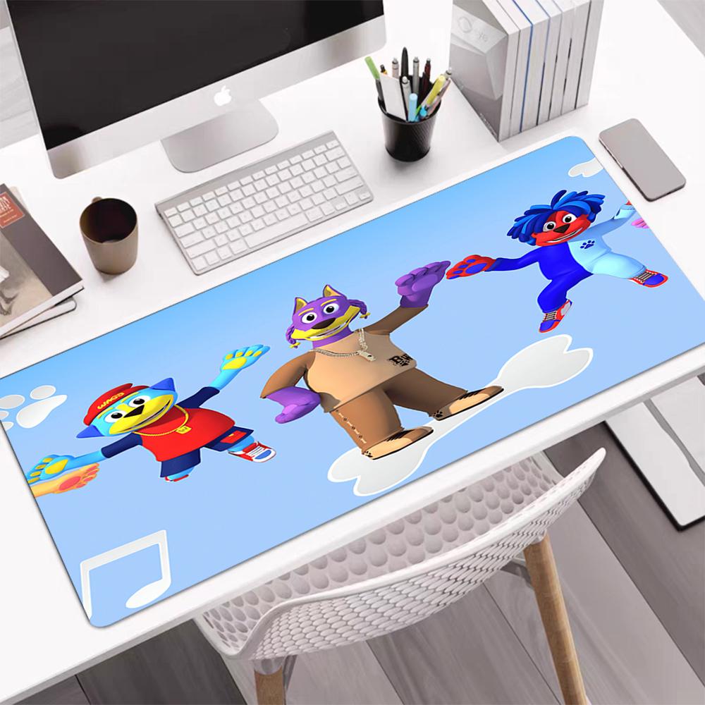 Doggyland Theme Mouse Pad, Non Slip Rubber Base, Multifunctional Office & Home Decor, Perfect for Workspace Personalization.
