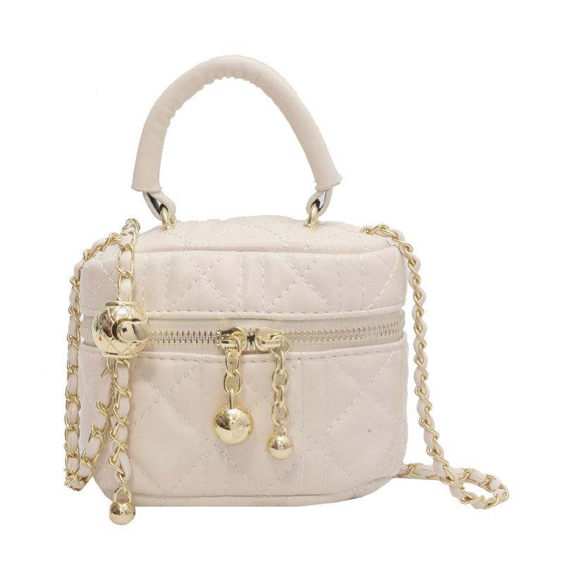 Spring and summer new mini rhombus chain bag versatile shoulder messenger bag lipstick bag women