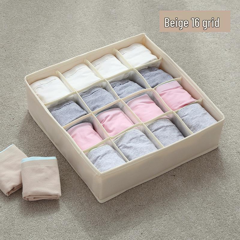 High-Elastic Foldable Mesh Underwear & Socks Organizer