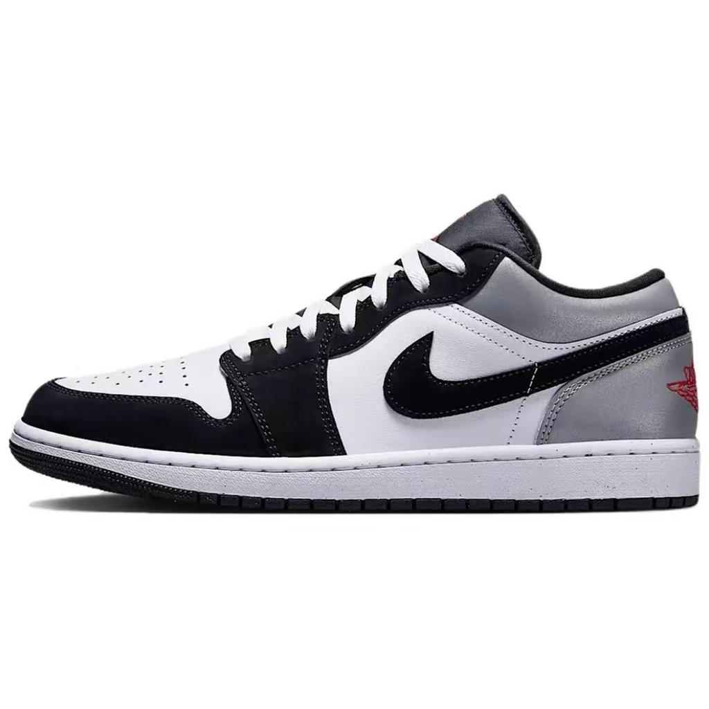 Jordan Air Jordan 1 Purple Toes Abrasion Resistant Low top Vintage Basketball Shoes Unisex Black Purple HF3148-106(Team1291-)