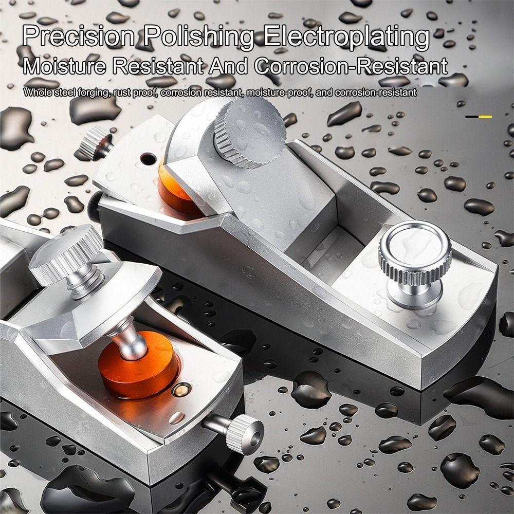 Portable Mini Wood Plane Aluminum Alloy Edge Trimming Plane Fiber Board Edge Work