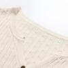 Chic V-Neck Knit Short Sleeve Top