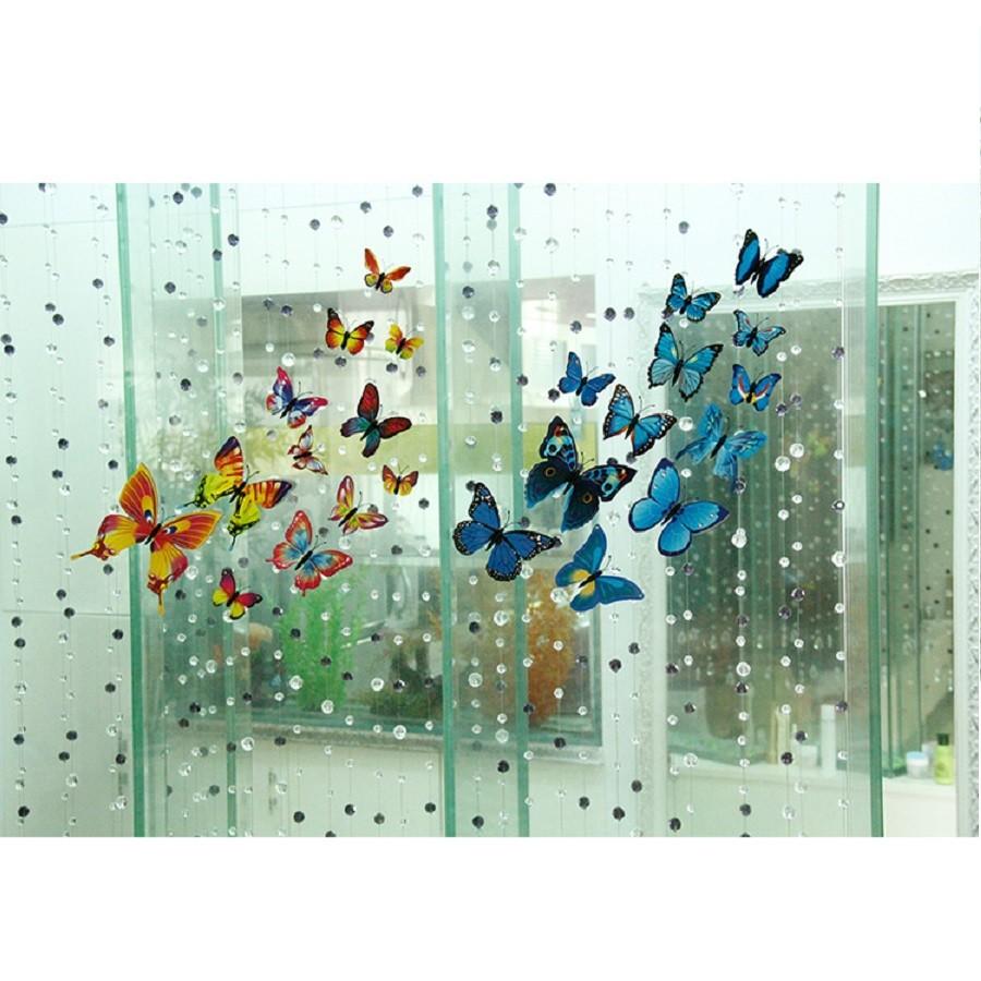 12Pcs 3D PVC Wall Sticker Butterfly Children\'s Room Home Background Wall Decoration Living Room Bedroom Home Decoration