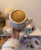 New Doll New Oatmeal Mug Cute Doll Plush Toy Doll To Give A Friend A Gift.