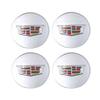 For Cadillac ATS CTS DTS STS SLS SLR XLR BLS Seville Escalade Tiburon CT6 60/65MM Car Wheel Center Hub Emblem Sticker Decoration