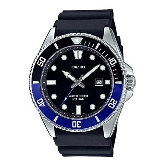 Casio Wristwatch Collection Domestic Genuine Product Online Limited Model MDV-107-1A2JF Mens Black