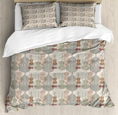 Comforter Violin Bedding Set Decoration Gift Suitable For Children Boys Girls And Adults Warm Soft Comfortable And Breathable