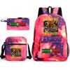 American Shanhaijing Backpack Student School Bag Shoulder Bag