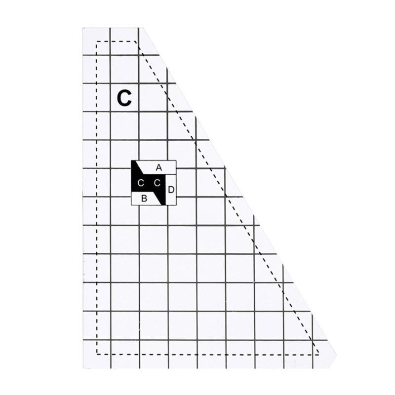 

Clear Acrylics Patchwork Ruler for Sewing Quilting Embroidery Patchwork Craft