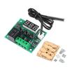 12V Temperaturreglermodul mit Gehäuse XH W1209 LED-Anzeige Digitales Thermostatmodul Wasserdichter NTC-Fühler -50~110℃