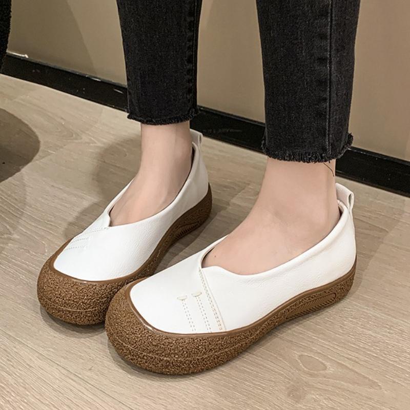 Summer New Women Flats Shoes Loafers Brand Sandals 2025 Casual Sport Shoes Trend Walking Cozy Shallow Sneakers Woman