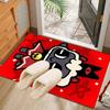Cult Lamb Game Fantasy Rug Office Carpet Non-Slip Mat, Chair Rug Floor Covering for Gaming, Bedroom, Living Room , Home Decor Christmas Gift