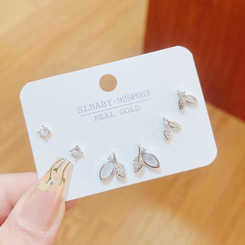 2025 S925 Sterling Silver Stud Earrings: Women's Light Luxury Cold Style Niche Metal Design