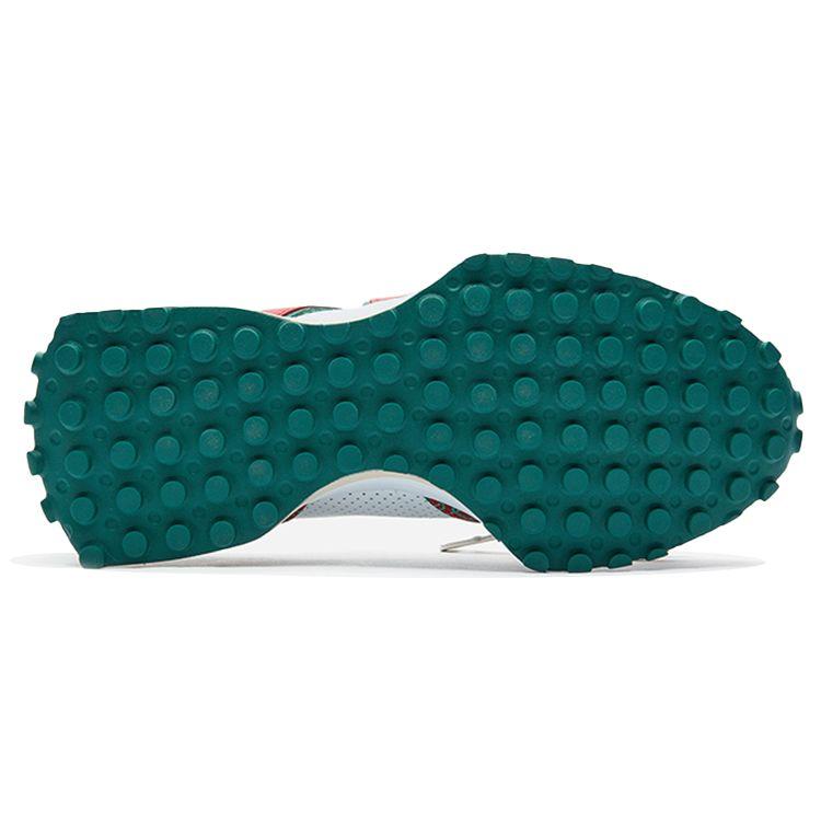 Casablanca x New Balance 327 Röd Monogram Unisex Sneakers Vit Grön MS327CAA