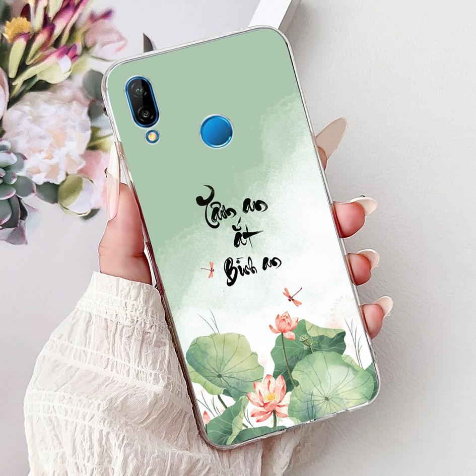 Case For Huawei P20 Lite Cover ANE-LX1 ANE-LX2 ANE-LX3 New Fashion Butterfly Soft Silicon Cover For Huawei P20Lite Nova 3e Funda
