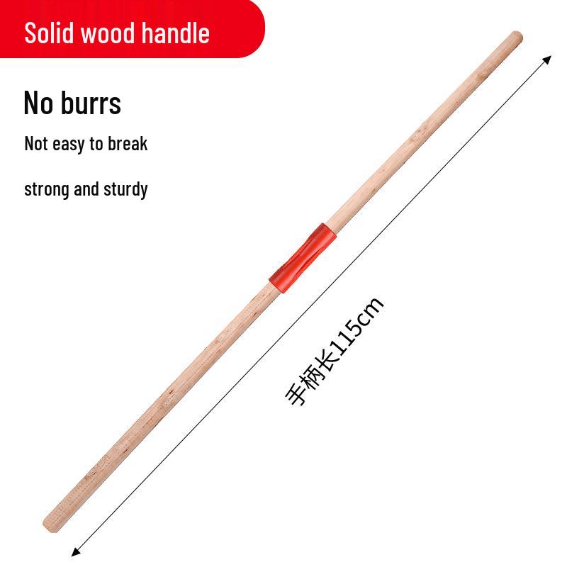 Long-Handled Stainless Steel Wire Brush for Household Floor and Toilet Cleaning