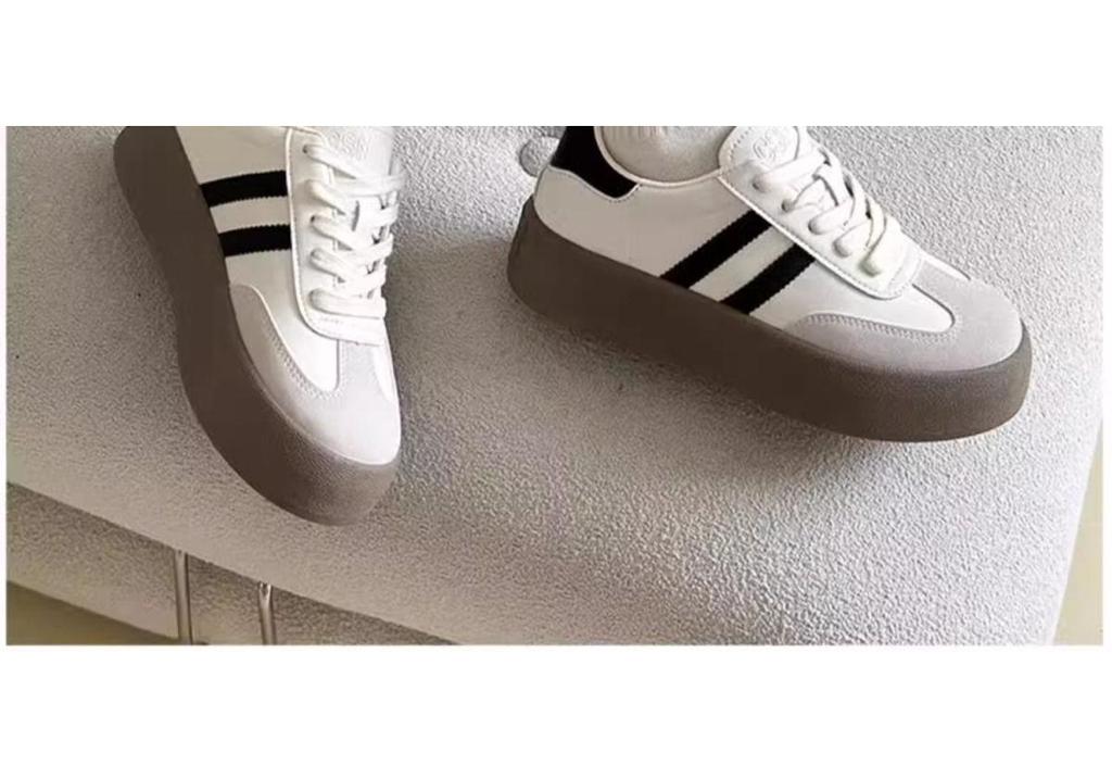 Women's 2026 Spring/Autumn Platform Lace-Up Thick-Soled German-Style Casual Fashion Shoes