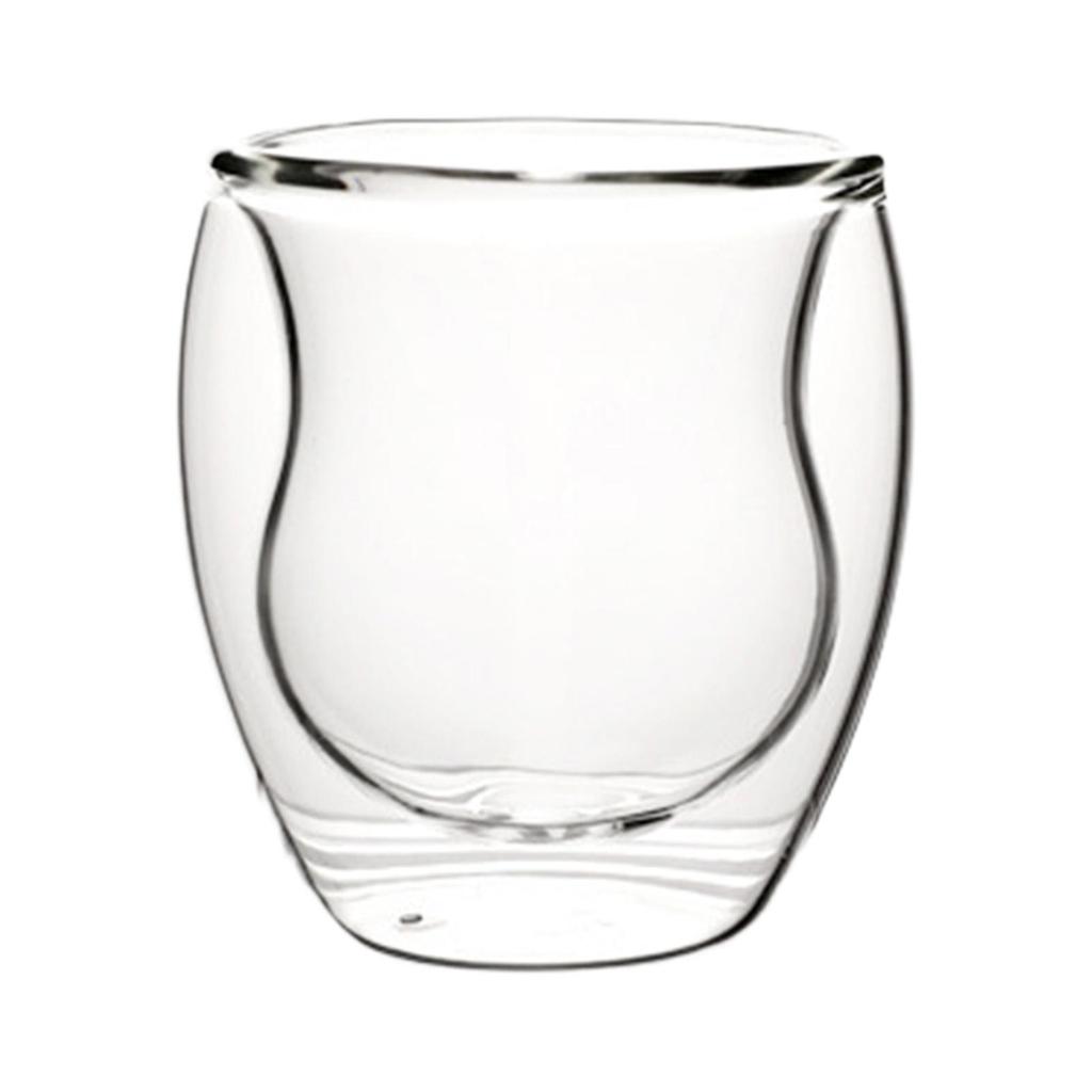 Tea Cup Drinking Heat Resistant Insulated Mug Multipurpose Glasses Double