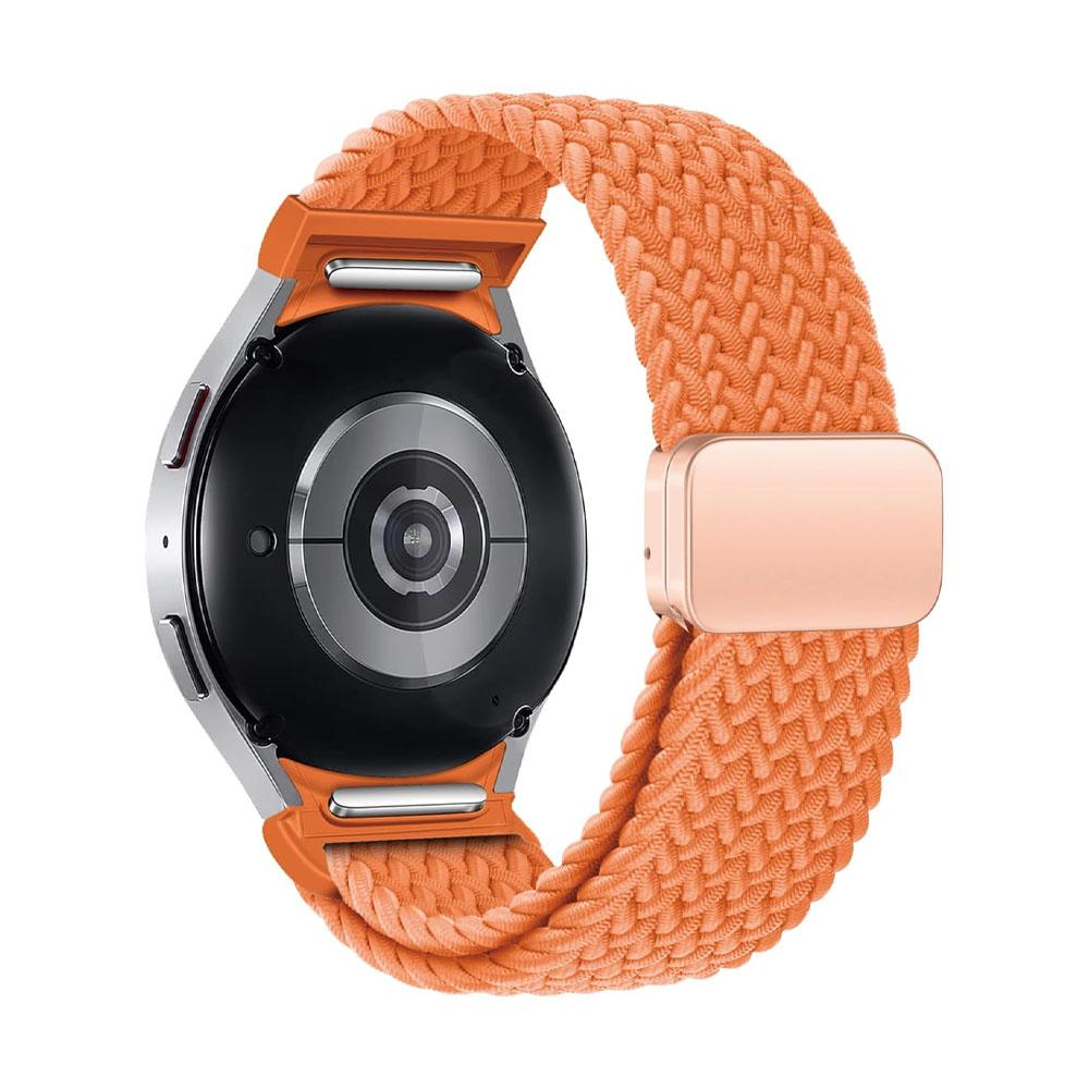 Magnetic Braided Band For Samsung Galaxy Watch 7 6 4 classic/5 Pro/FE 44mm 40mm 45 46 47 mm bracelet correa Galaxy watch 7 Strap