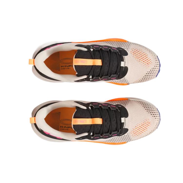 Under Armour HOVR Infinite Pro Trail Ivory Dune Aero Pink Unisex Sneakers Orange 3027202-142