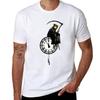 Banksy Grin Reaper Tshirt Basic All Season Solid Tshirt