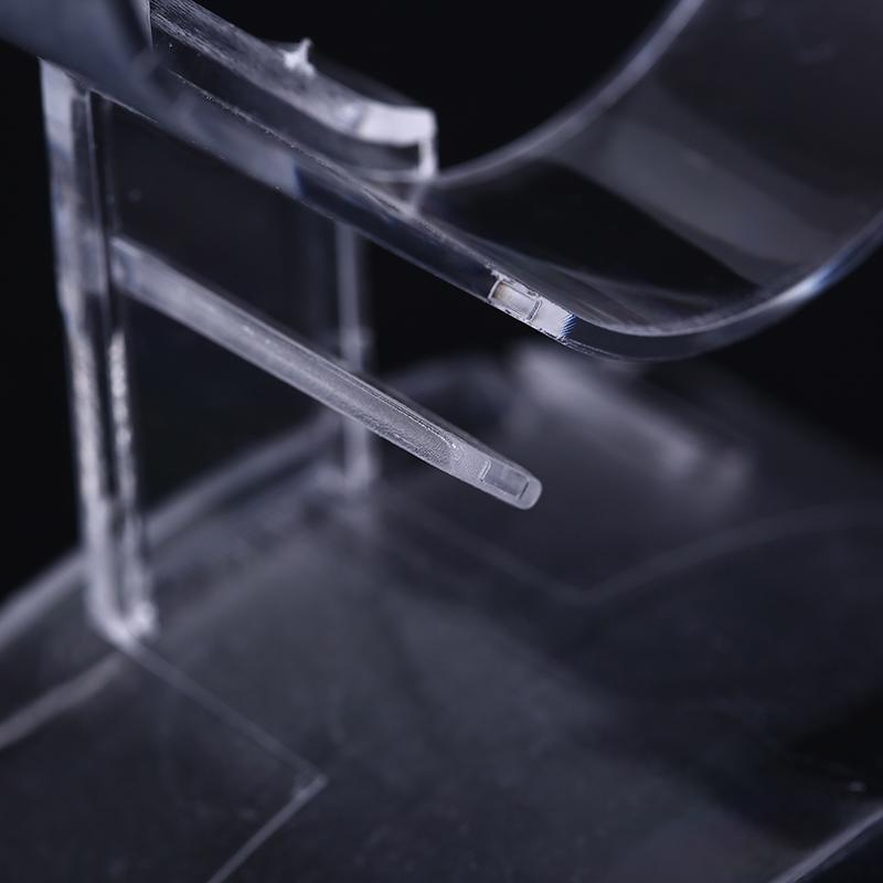 Clear Plastic Wrist Watch Display Rack Holder Sale Show Case Stand Tool